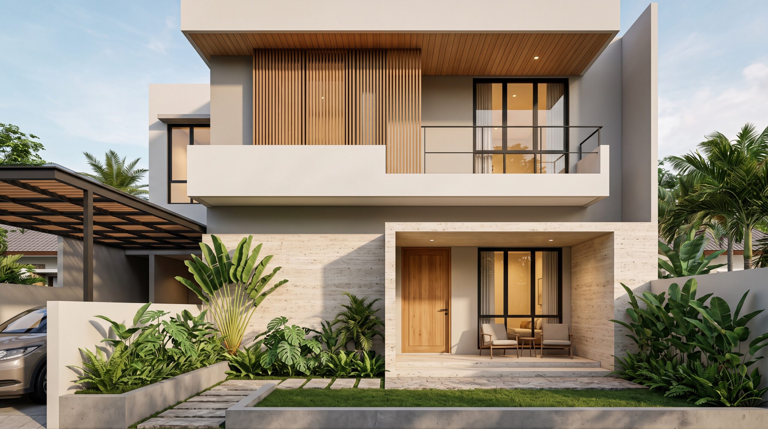rumah aesthetic simple