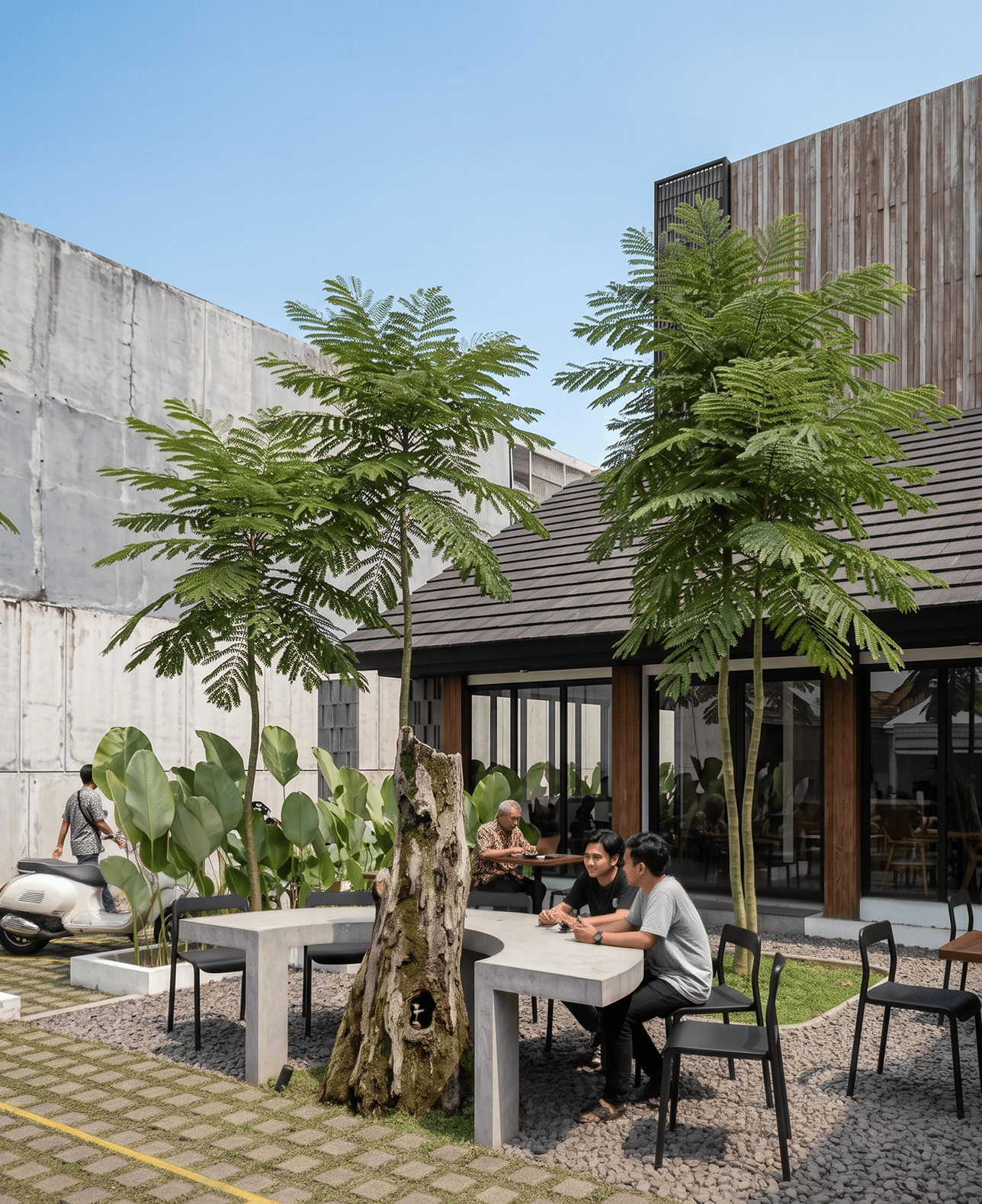 Mixed-use Residence Kost & Cafe - Galeri
