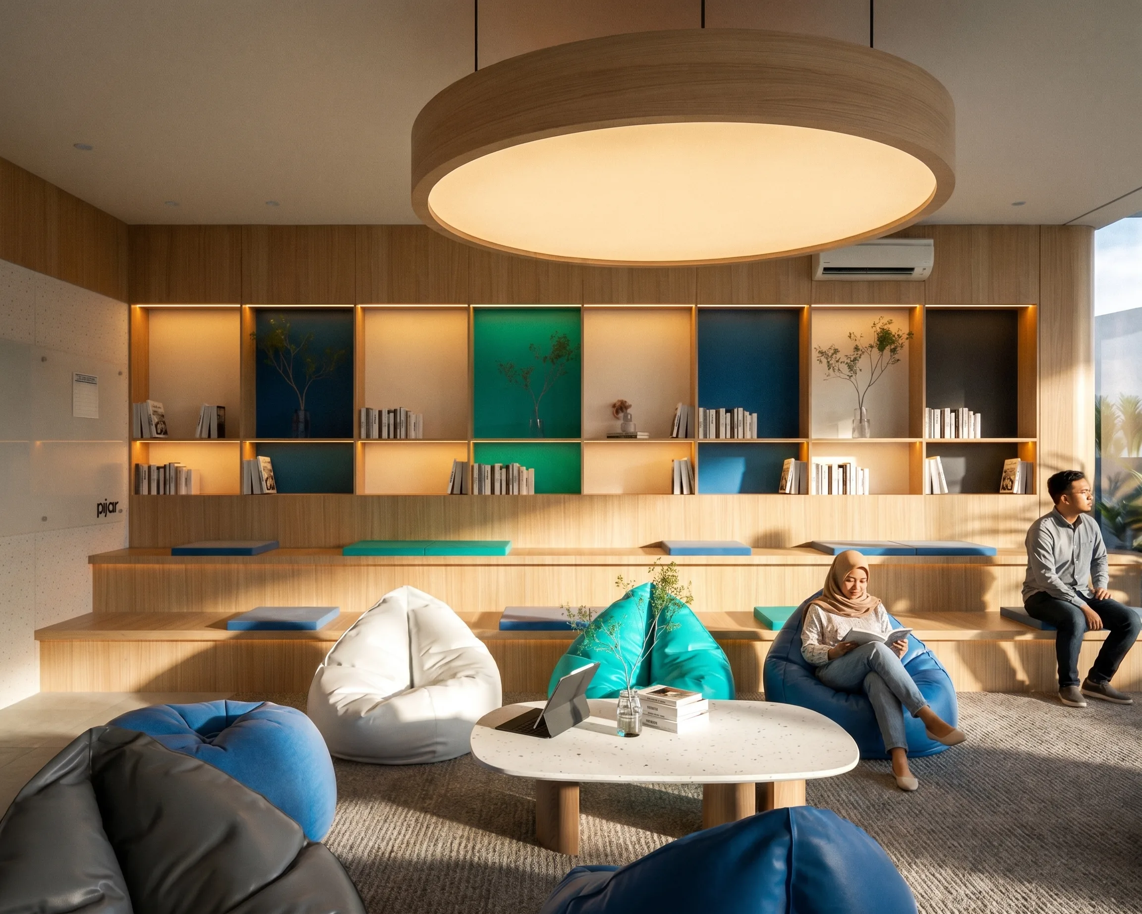 Interior Lobby & Communal Space Pijar Foundation